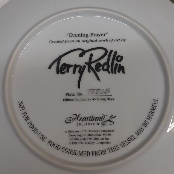 3 pc bundle of Terry Redlin plates - Picture 6 of 10